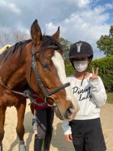 体験乗馬(2021年11月3日)