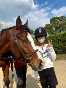 体験乗馬(2021年11月3日)