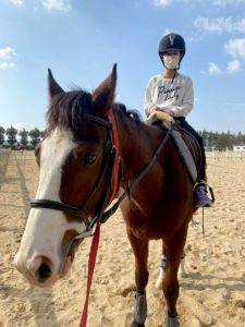 体験乗馬(2021年11月3日)